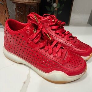CLEAN Size 9.5 Nike Kobe 10 X EXT Mid Top University Red Gum Basketball Sneaker